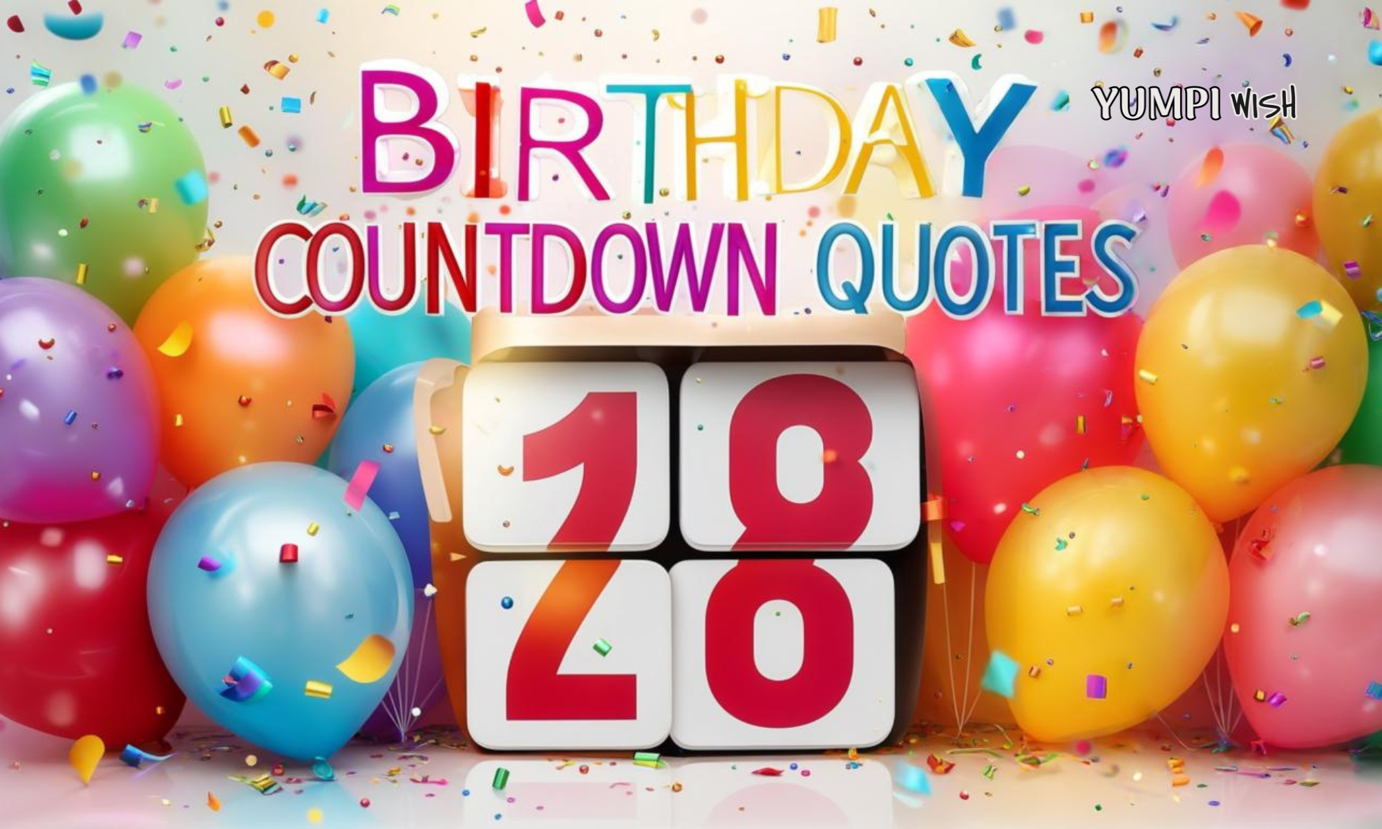 Birthday Countdown Quotes