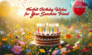 Birthday Wishes For Sunshine
