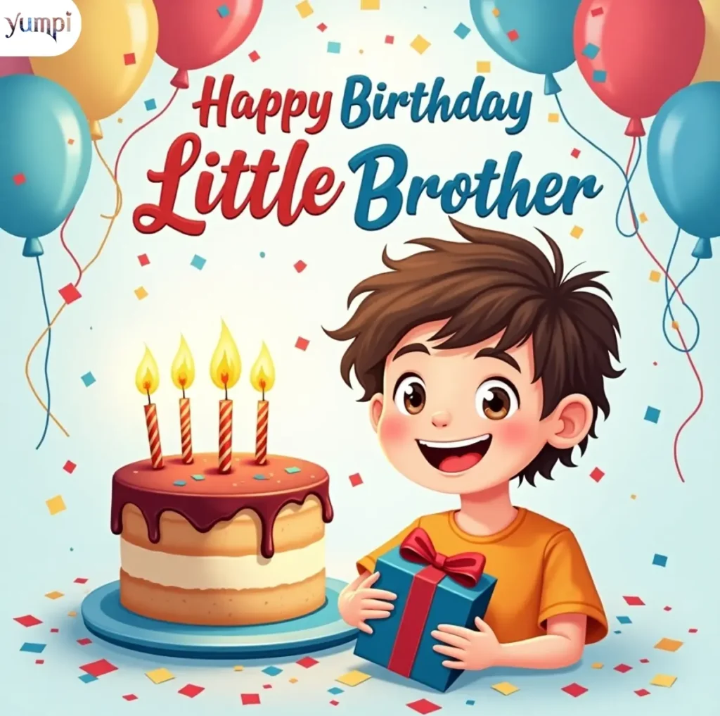 Cool & Creative Birthday Wishes for Younger Brother