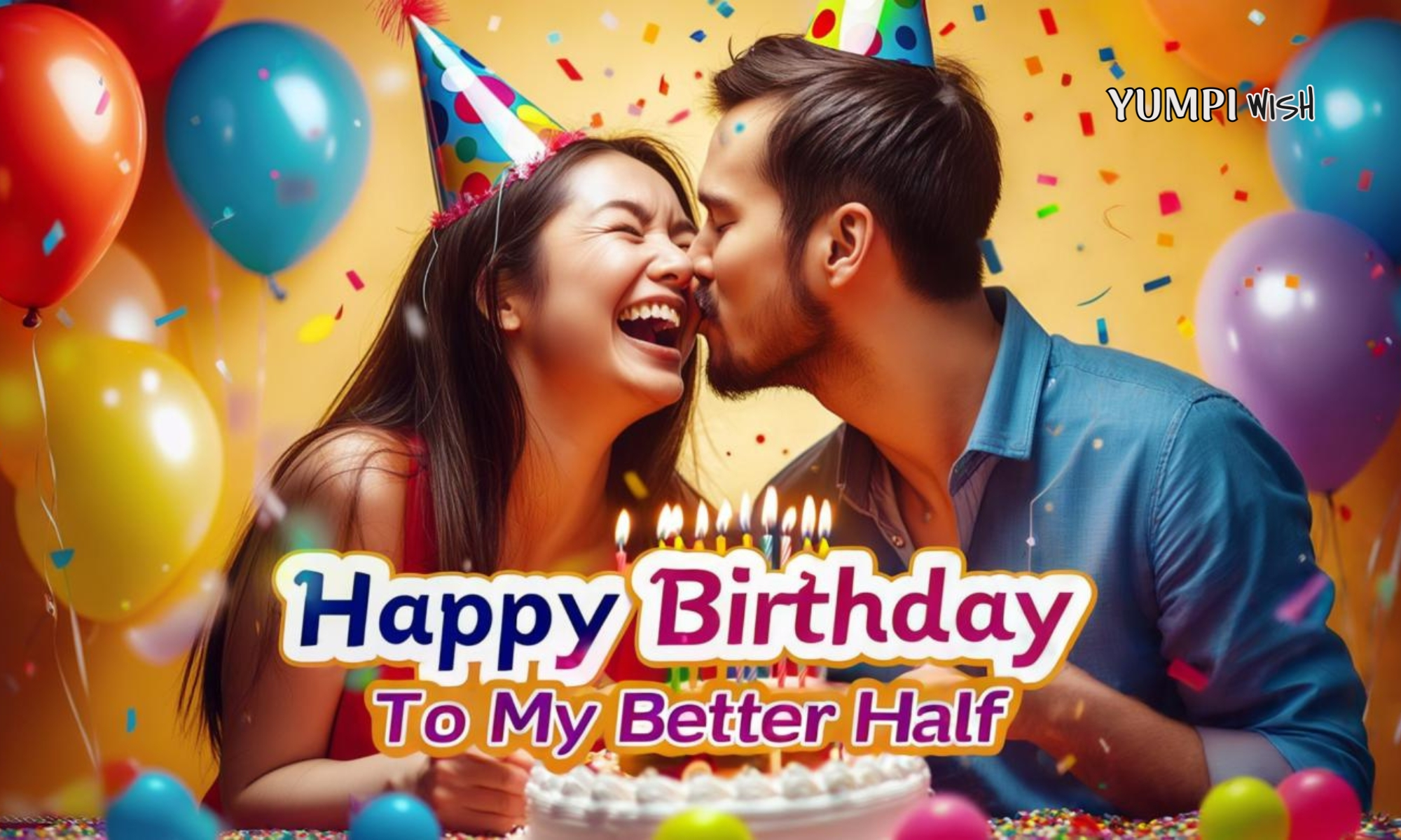 Happy Birthday To My Better Half