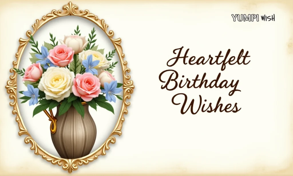 Heartfelt Birthday Wishes
