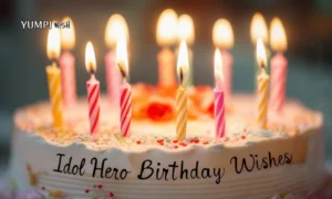 Idol Hero Birthday Wishes