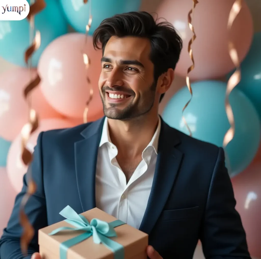 Romantic Handsome Man Birthday Wishes