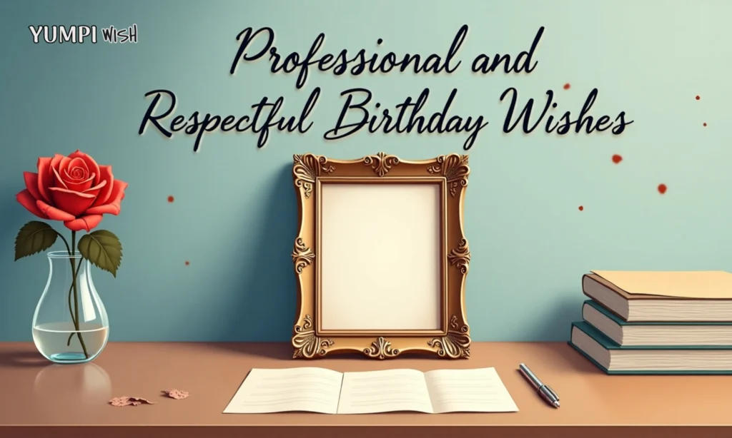 Professional and Respectful Birthday Wishes