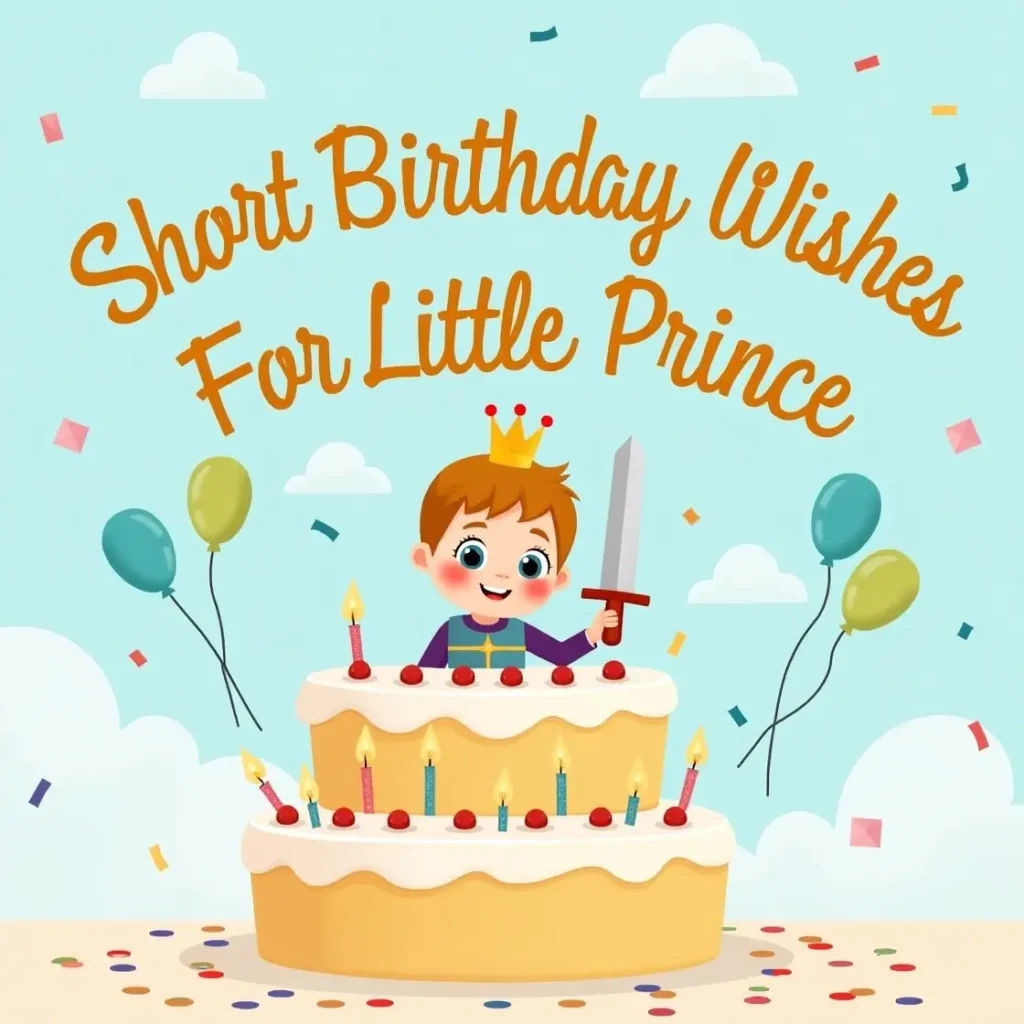 Short Birthday Wishes For Little Prince