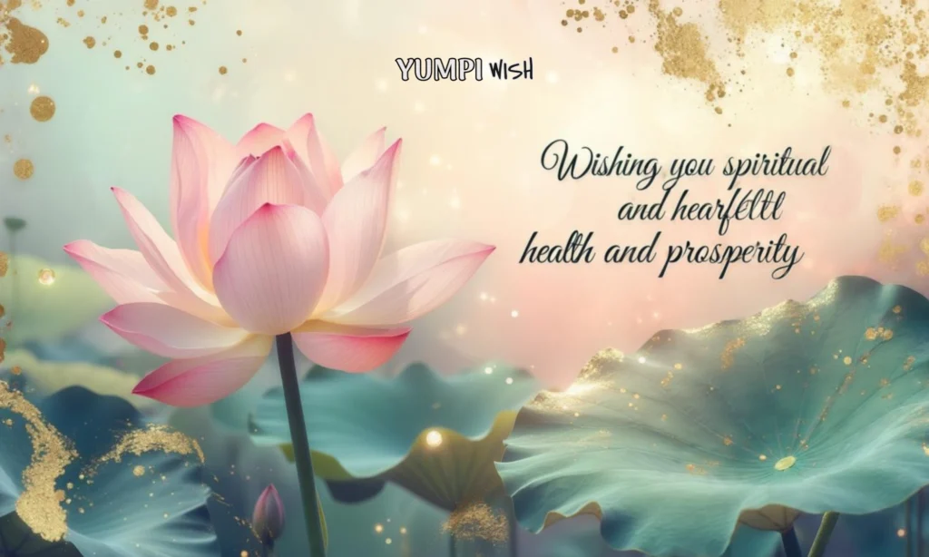Spiritual and Heartfelt Health and Prosperity Wishes