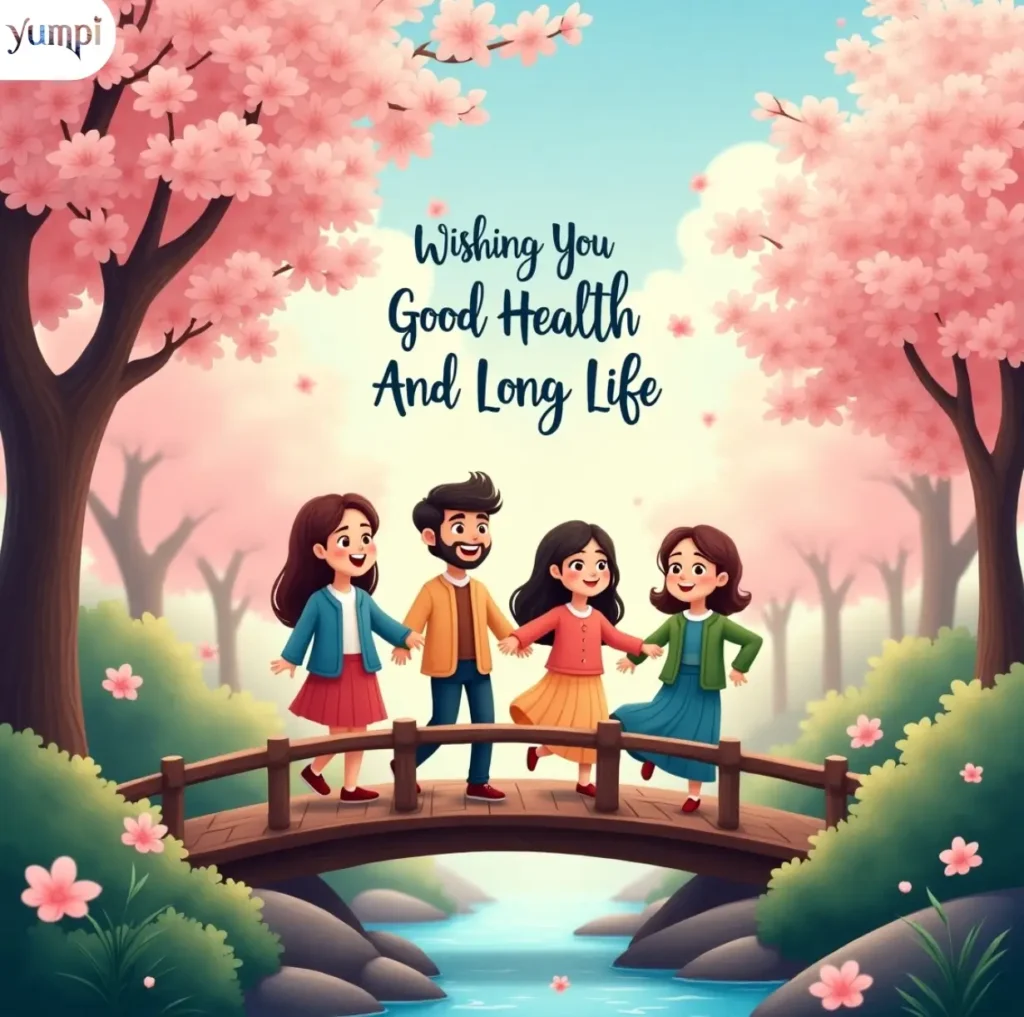 Wishing You Good Health And Long Life
