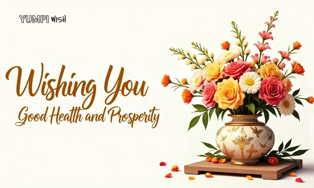 Wishing You Good Health and Prosperity