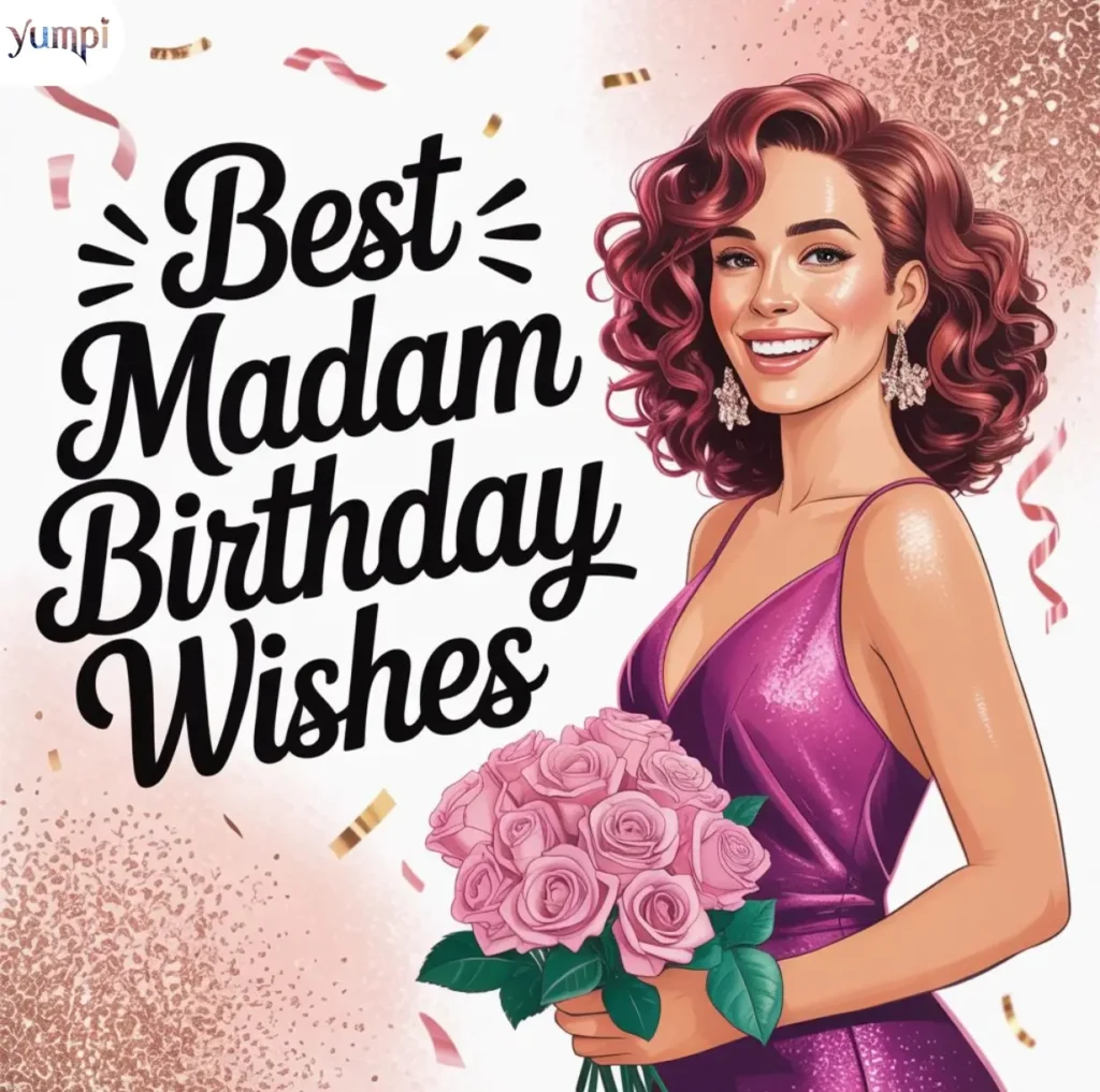 Best Madam Birthday Wishes for Instagram