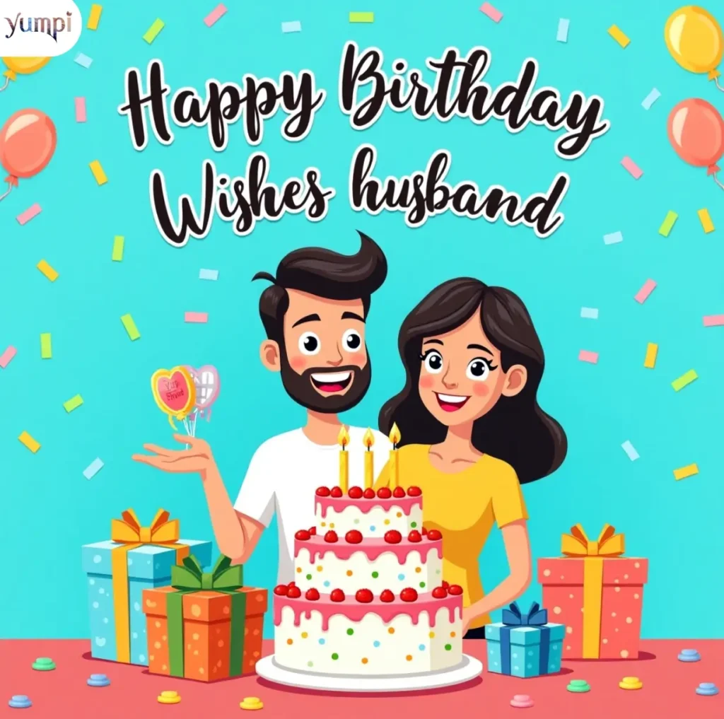 Sweet Happy Birthday Message for Husband
