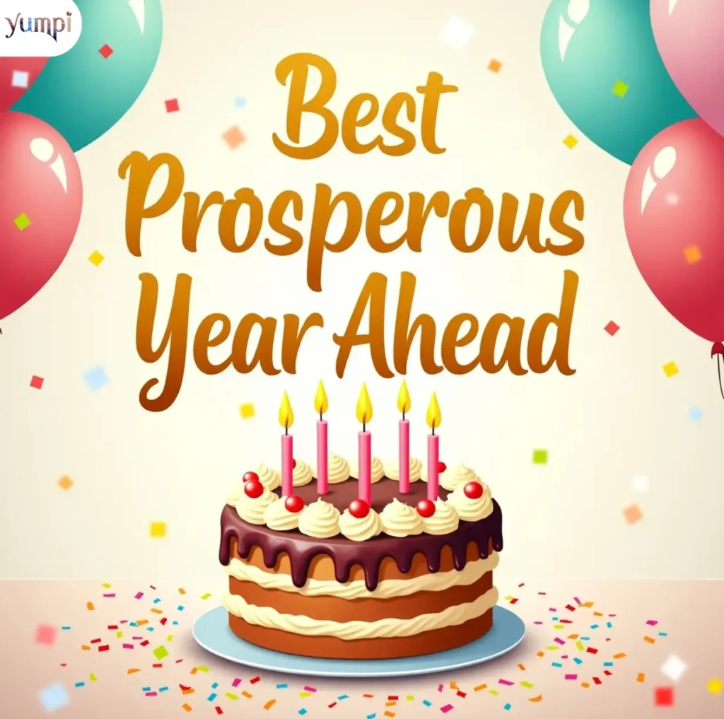 Prosperous Year Ahead Birthday Wishes for Family