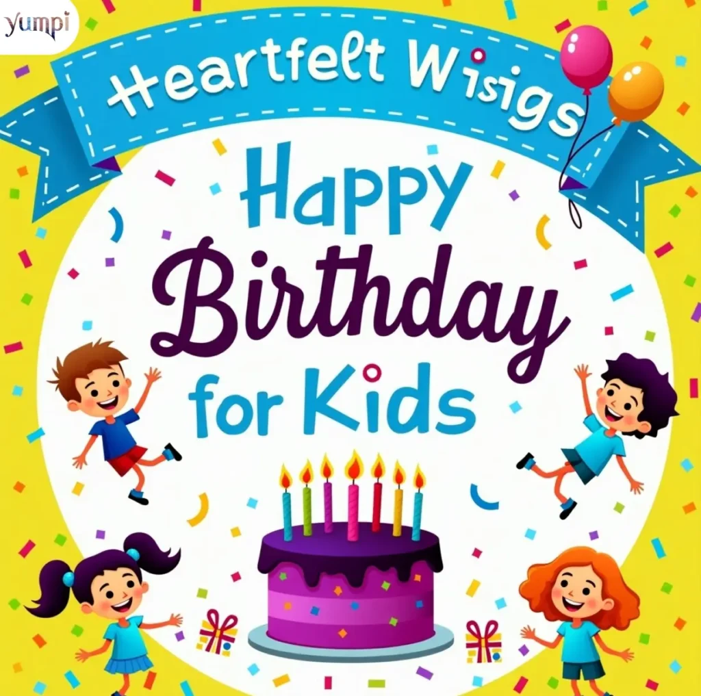 Heartfelt Birthday Wishes for Kids