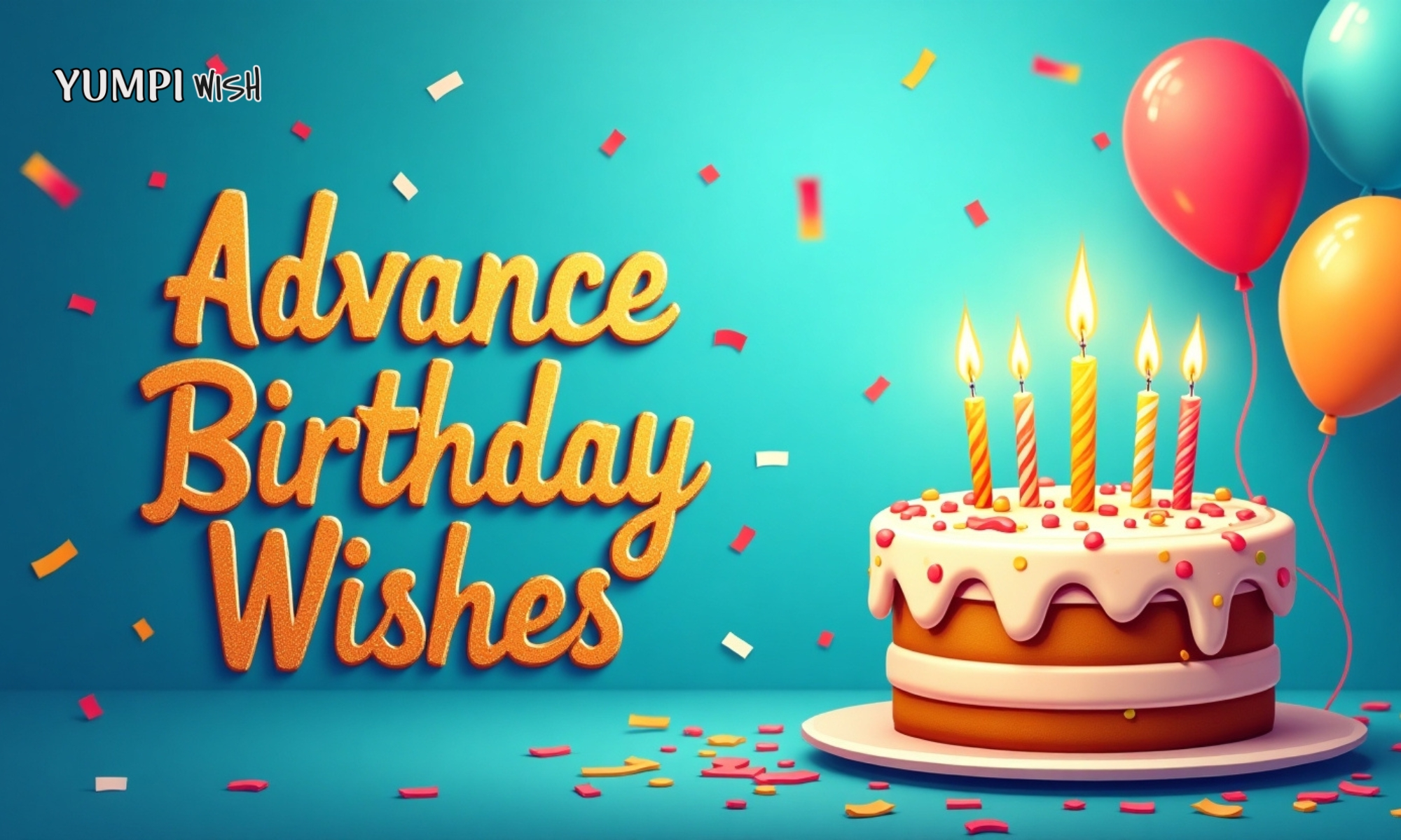 Advance Birthday Wishes For Friend