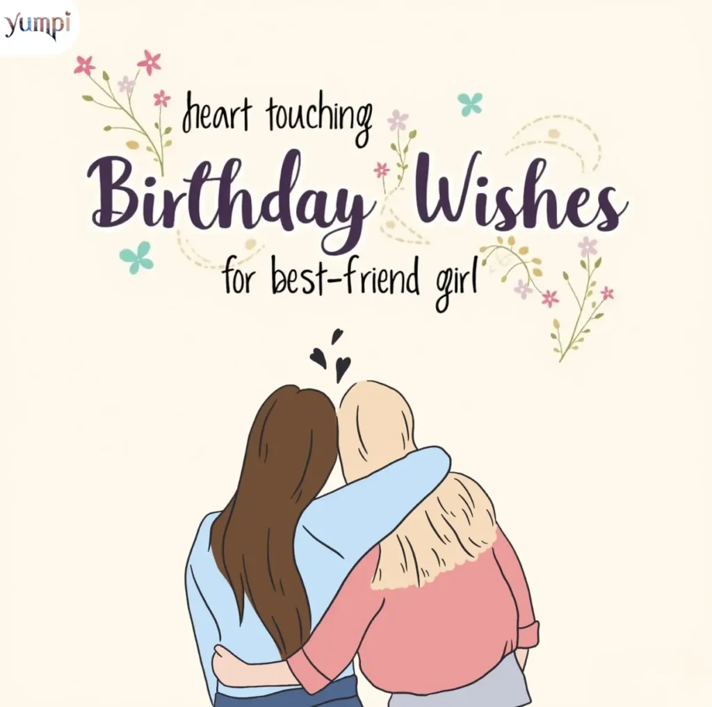Best Heart Touching Birthday Wishes For Best Friend Girl For Instagram