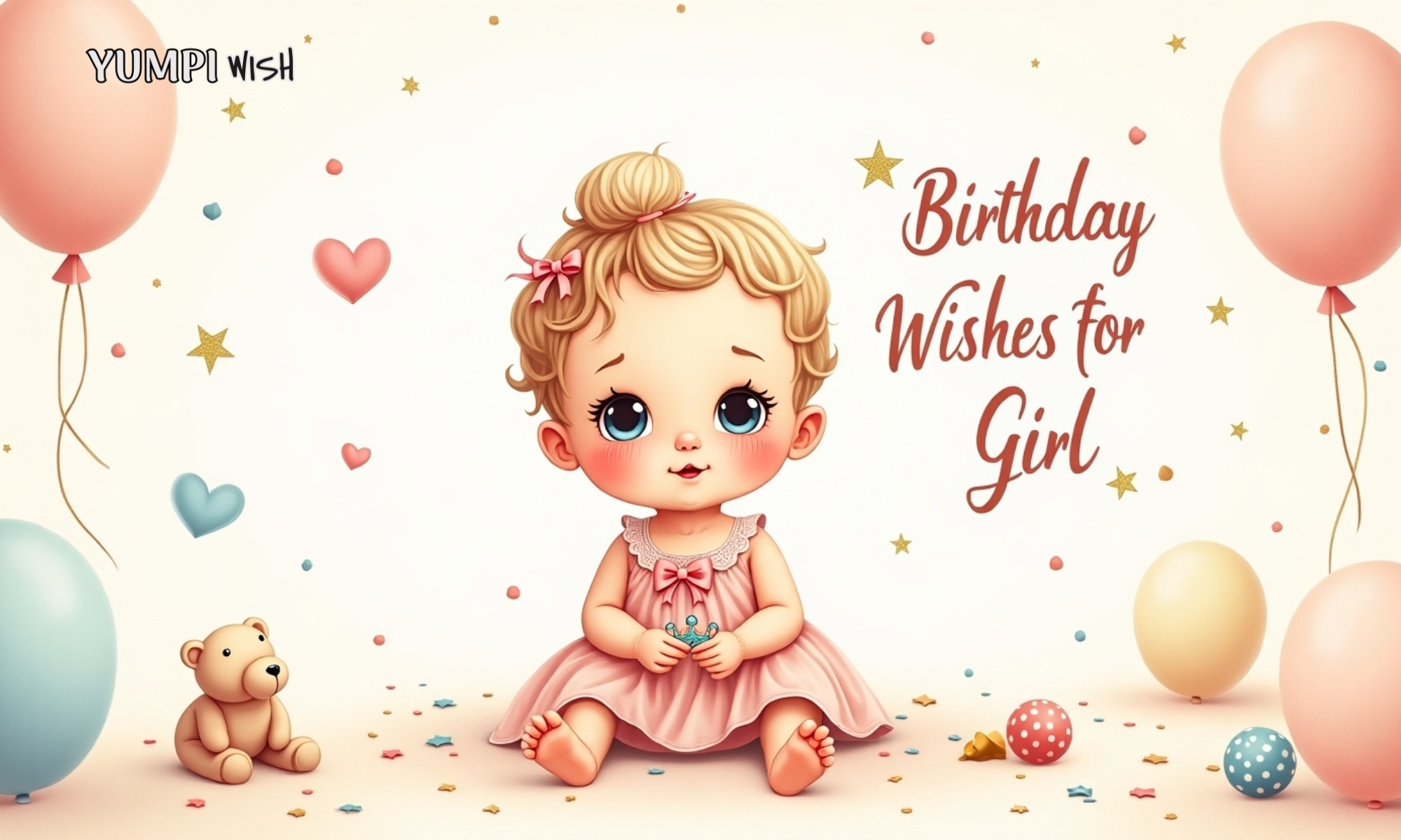 Birthday Wishes For Baby Girl