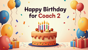 Birthday Wishes For Coach 2