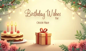 Birthday Wishes For Crush Male