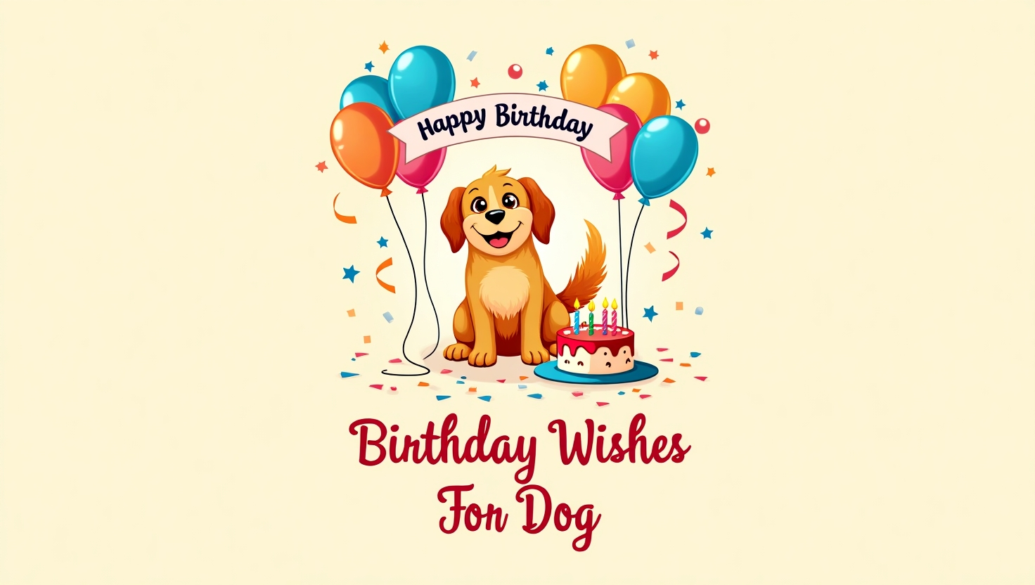 Birthday Wishes For Dog