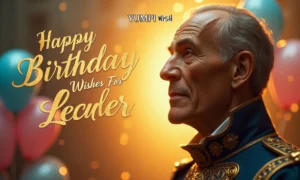 Birthday Wishes For Leader