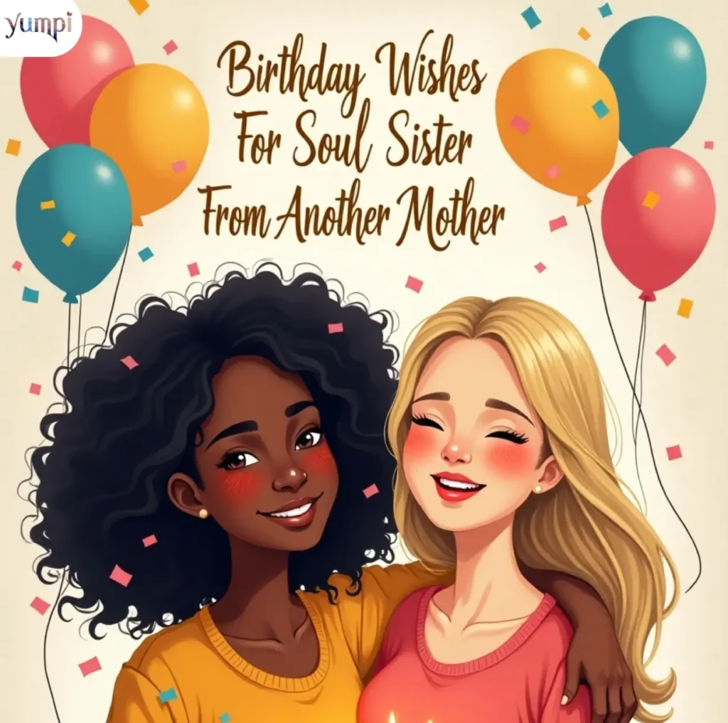 Birthday Wishes For Soul Sister From Another Mother