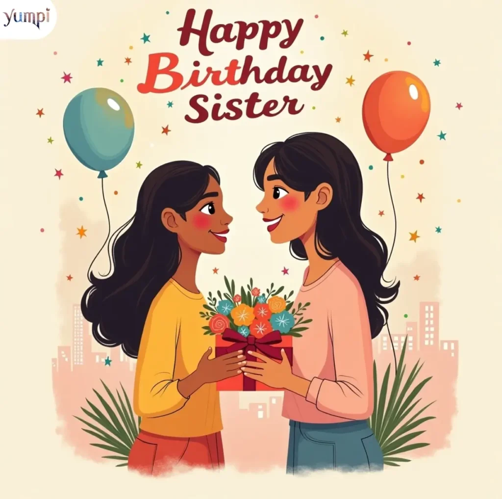 Emotional Birthday Wishes For Sister Far Away