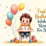 First Birthday Wishes For Son