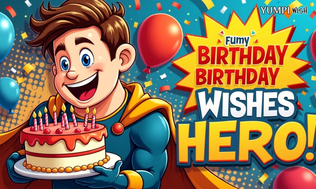 Funny Birthday Wishes For Hero