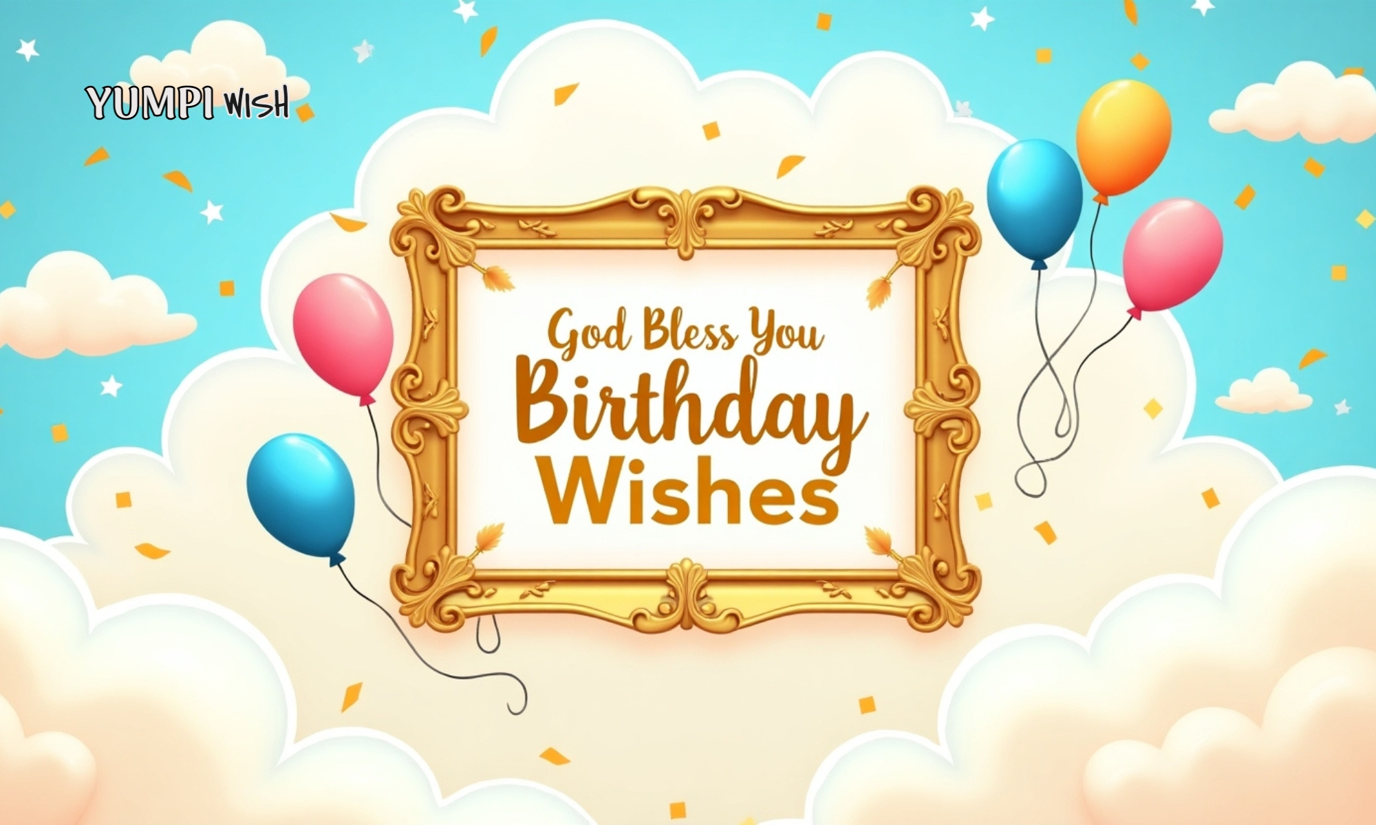 God Bless You Birthday Wishes