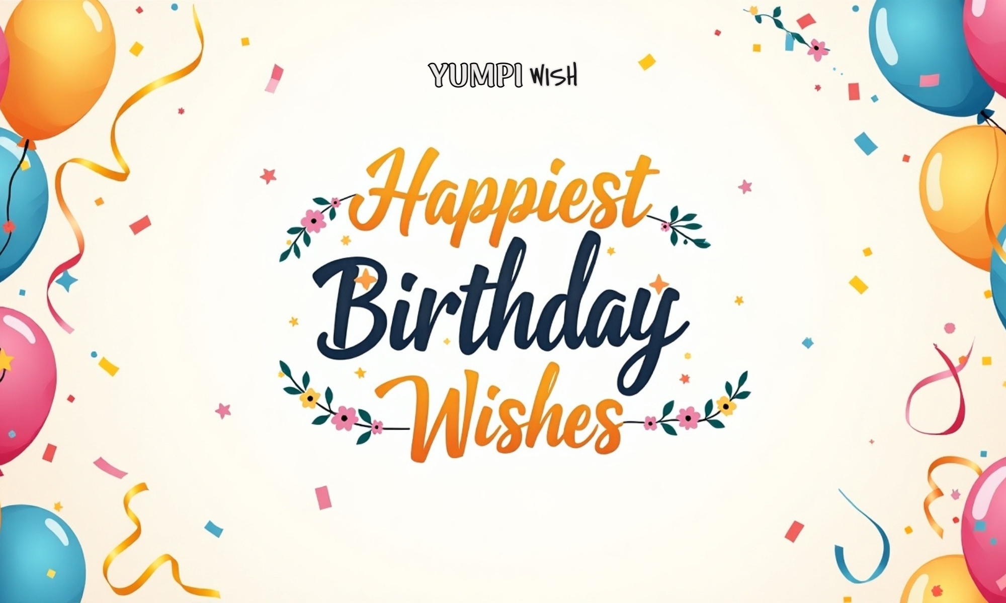 Happiest Birthday Wishes