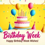 Happy Birthday Week Wishes