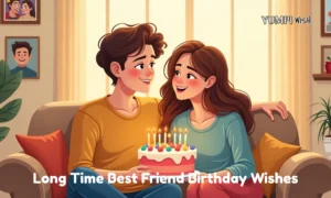 Long Time Best Friend Birthday Wishes