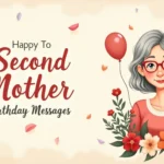 Second Mother Birthday Messages