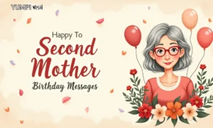 Second Mother Birthday Messages
