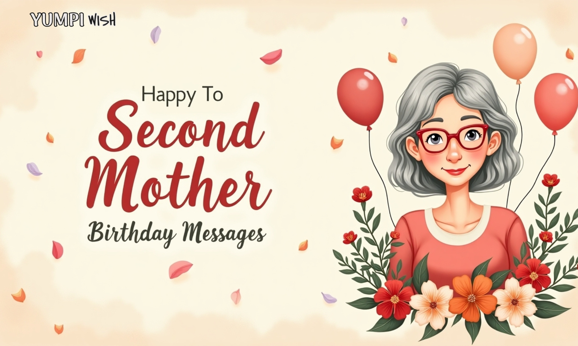 Second Mother Birthday Messages