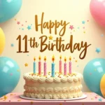 11Th Birthday Wishes