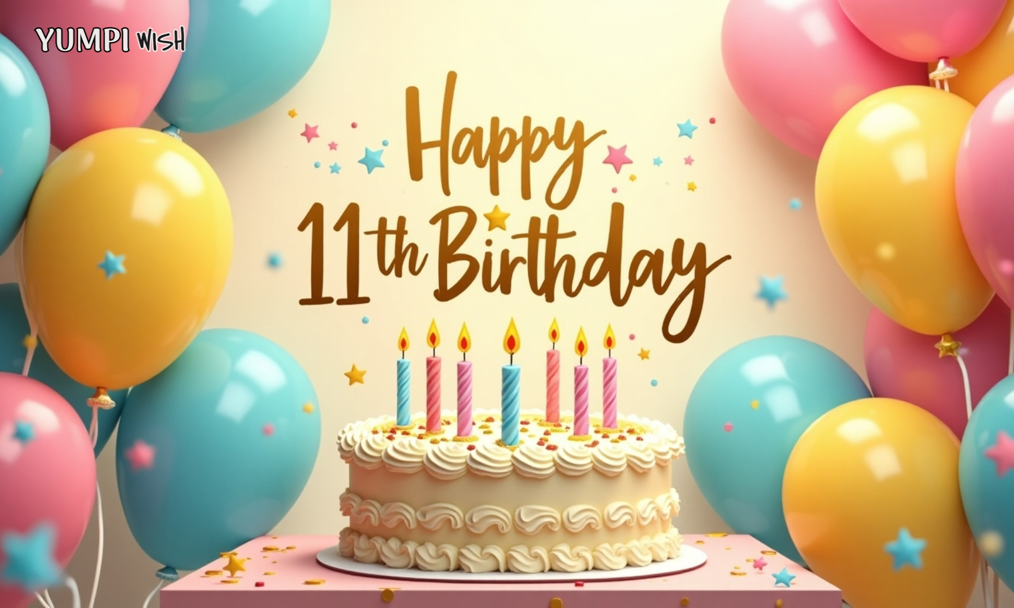 11Th Birthday Wishes