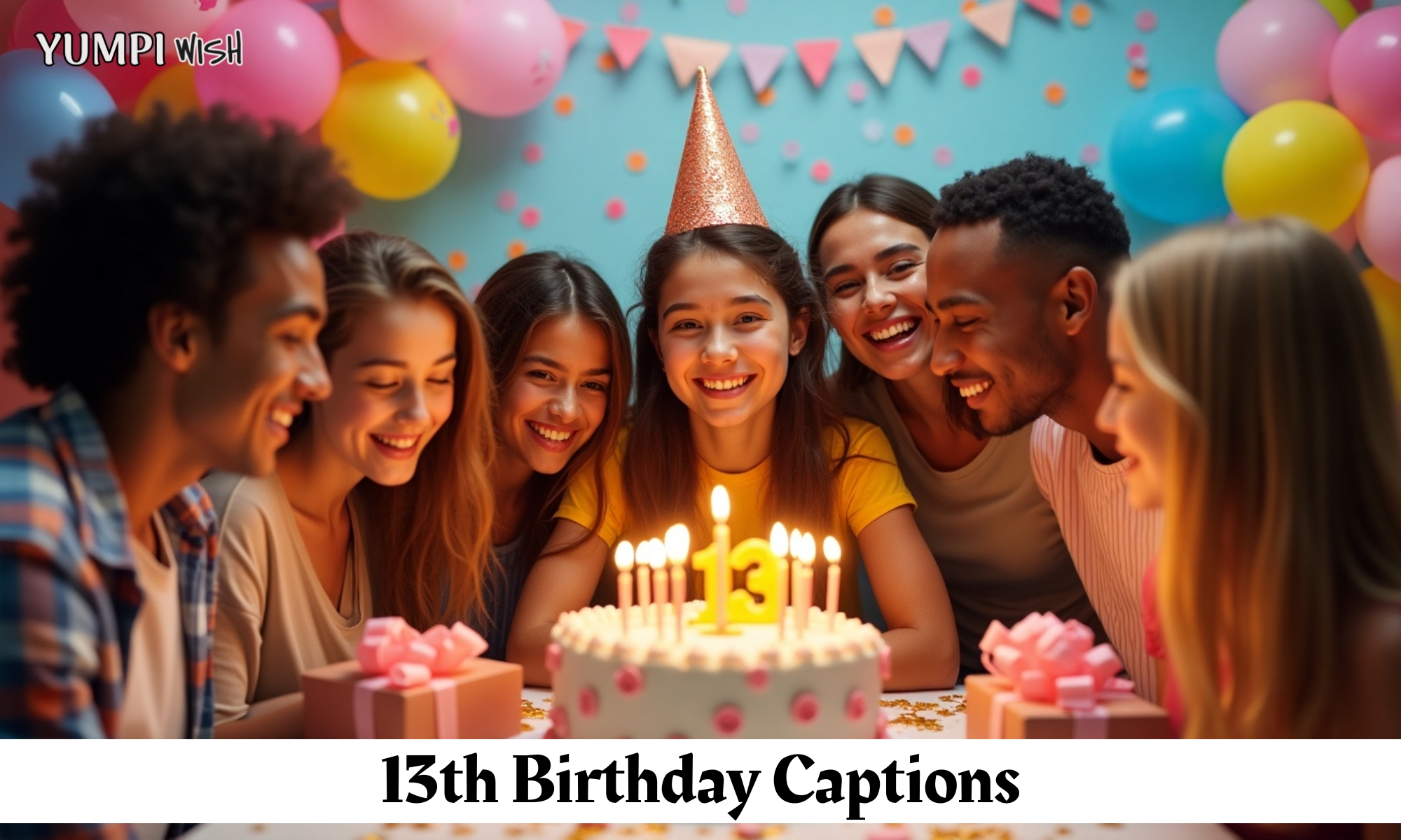 13th Birthday Captions