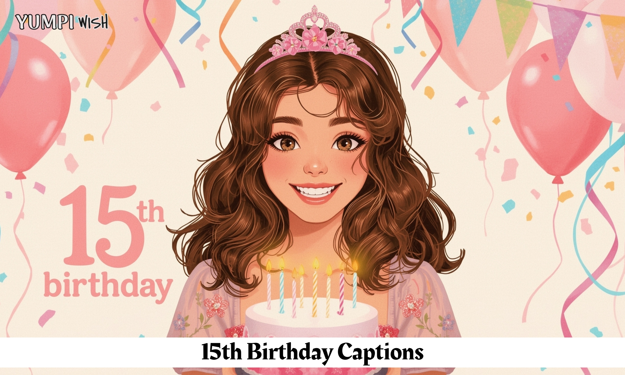15th Birthday Captions