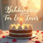 Birthday Wishes For Ex Lover