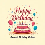 General Birthday Wishes
