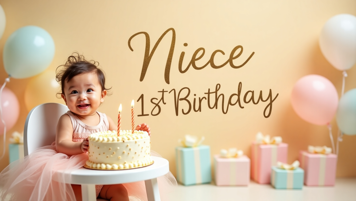 Niece 1St Birthday