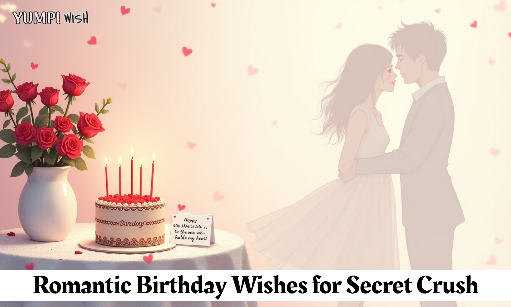 Romantic Birthday Wishes for Secret Crush