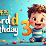 Special Boys Third Birthday Wishes 