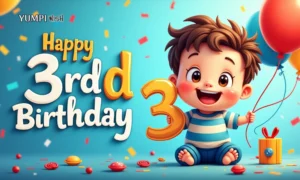 Special Boys Third Birthday Wishes 